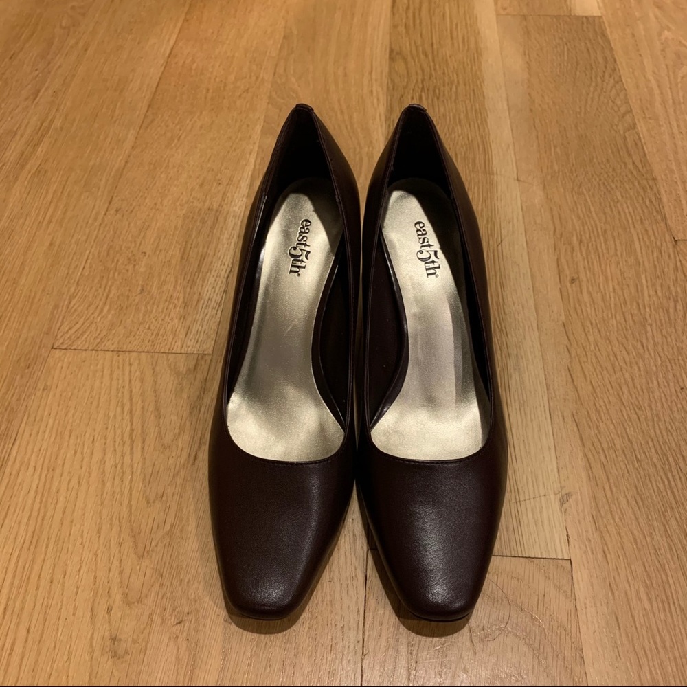 East 5th sunshine brown heels size 7.5